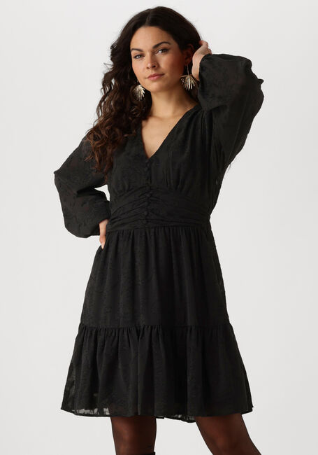 Zwarte NEO NOIR Mini jurk RIHANNA BURNOUT DRESS - large