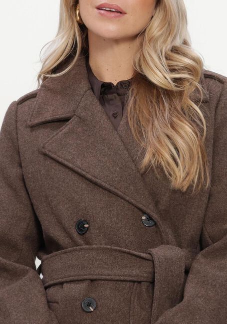 Bruine MODSTR&Ouml;M Mantel SHAYMD COAT - large