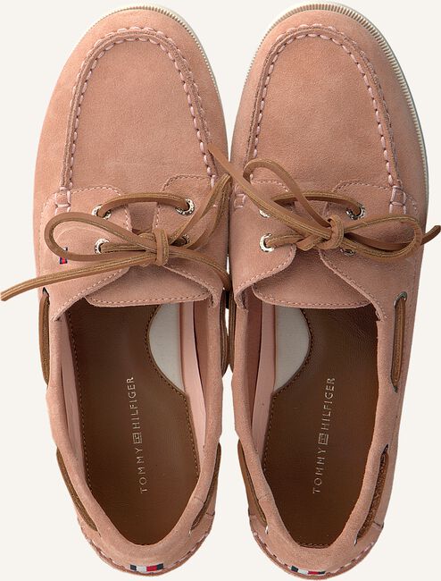 Roze TOMMY HILFIGER Instappers CLASSIC BOAT SHOE WMNS Roze TOMMY HILFIGER Instappers CLASSIC BOAT SHOE WMNS - large