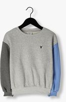 Grijze ALIX MINI Sweater KNITTED COLOURBLOCK SWEATER - medium