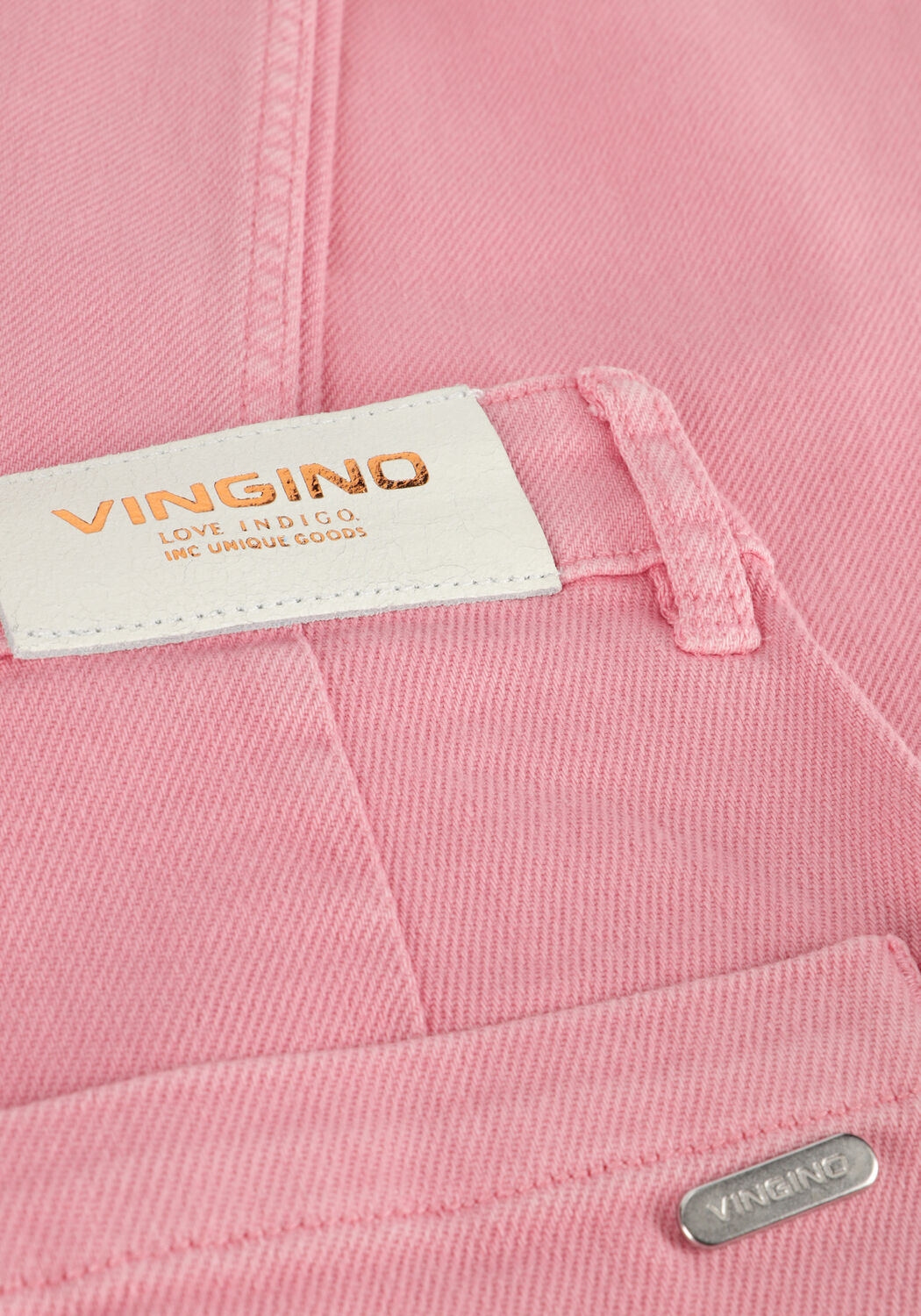 Roze VINGINO Wide jeans CATO CARGO - large