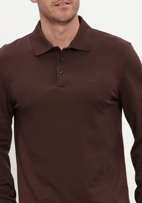 Bruine BOSS BLACK Polo PADO 30 - large