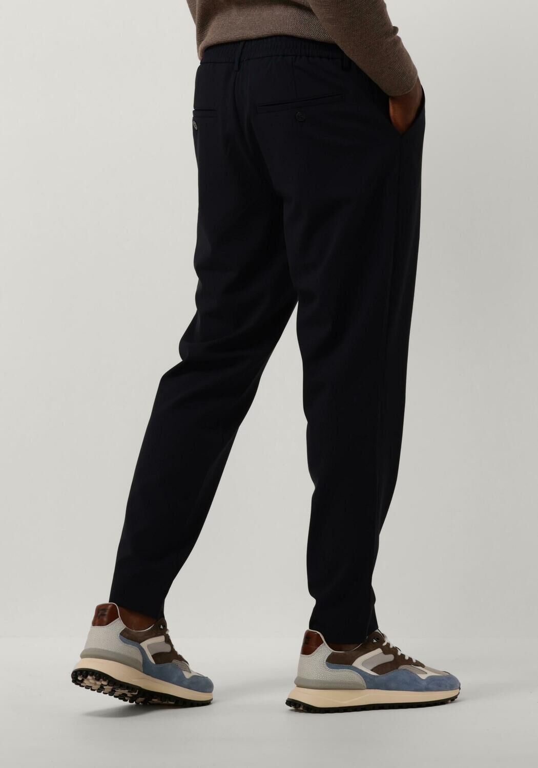 PLAIN Heren Broeken Theopl Donkerblauw