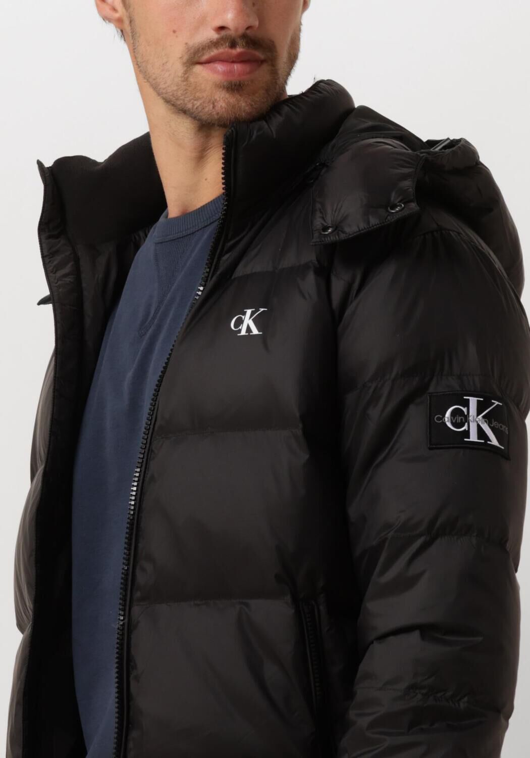 CALVIN KLEIN Heren Jassen Essentials Down Jacket Zwart