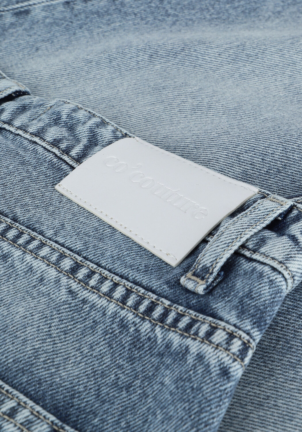 Blauwe CO'COUTURE Mom jeans VIKA JEANS - large