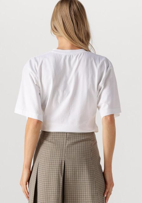 Witte NEO NOIR T-shirt ASHA BOXY TEE - large