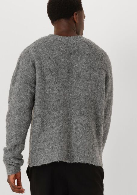 Grijze WOODBIRD Trui WBKURT LOOP CREW - large