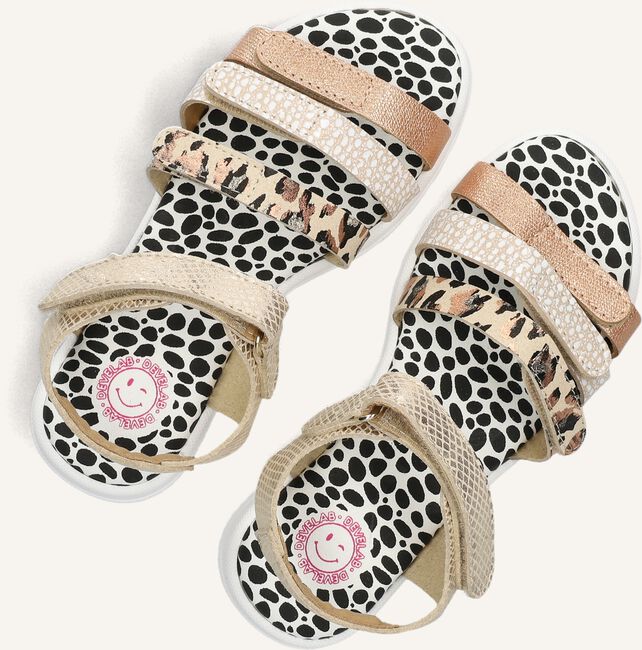 Beige DEVELAB Platte sandalen 48422 Beige DEVELAB Platte sandalen 48422 - large