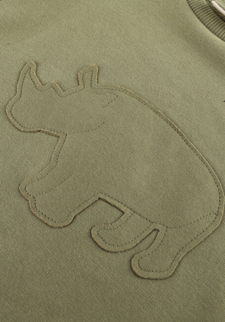 Olijf LIL' ATELIER Sweater NMMILONDON ROL LS LOOSE SWEAT LIL - large