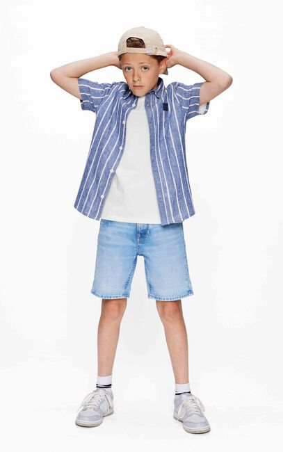 Donkerblauwe RETOUR Casual overhemd FLORIS - large