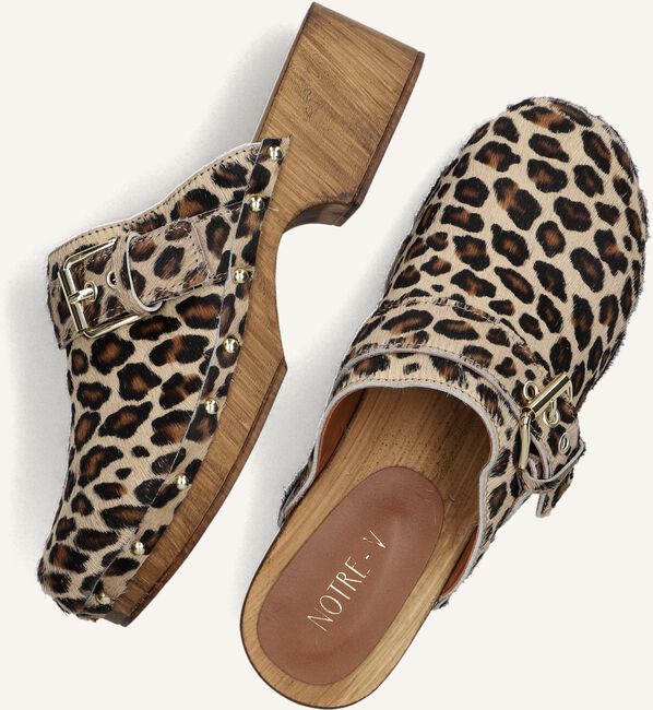 Bruine NOTRE-V Clogs 7743 Bruine NOTRE-V Clogs 7743 - large