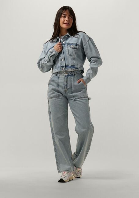 Blauwe COLOURFUL REBEL Wide jeans TINSLEY DENIM WORKER PANTS Blauwe COLOURFUL REBEL Wide jeans TINSLEY DENIM WORKER PANTS - large