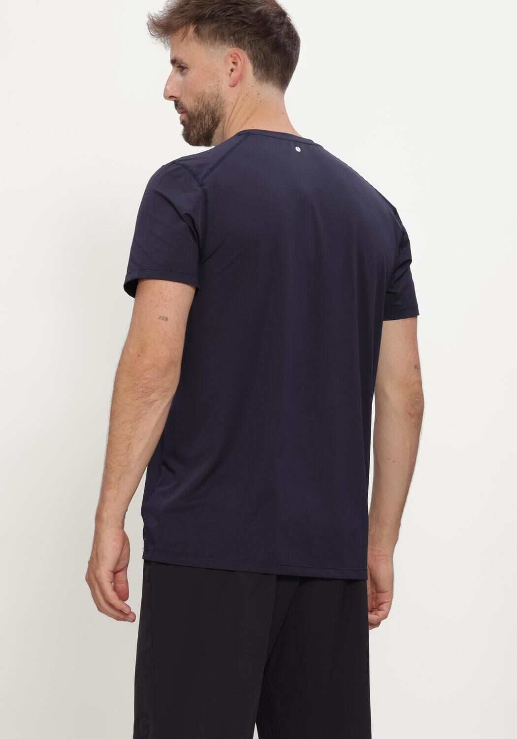 Bjorn Borg Heren Polo's & T-shirts Borg Athletic T-shirt - Donkerblauw, foto 3