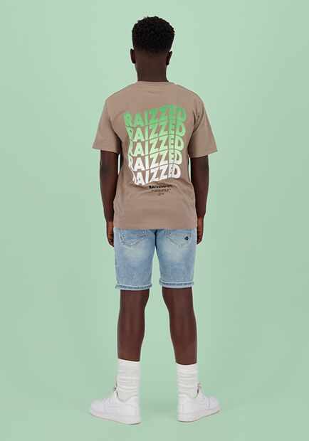 RAIZZED Jongens Polo's & T-shirts Haw Bruin