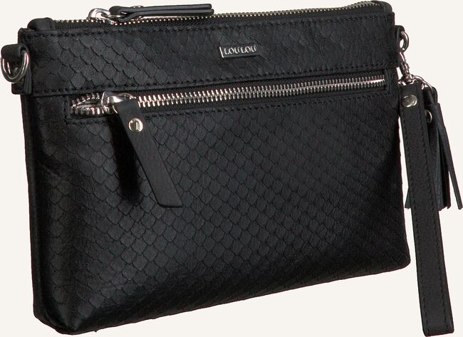 Zwarte LOULOU ESSENTIELS Schoudertas 01POUCH SCALES Zwarte LOULOU ESSENTIELS Schoudertas 01POUCH SCALES - large