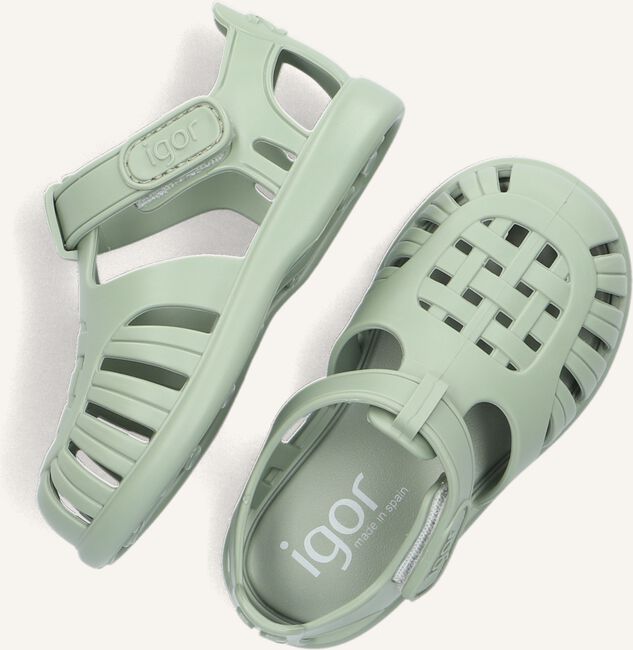 Groene IGOR Waterschoenen TOBBY SOLID Groene IGOR Waterschoenen TOBBY SOLID - large