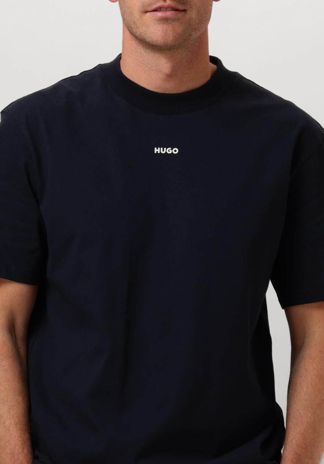 HUGO Heren Polo's & T-shirts Dapolino Donkerblauw