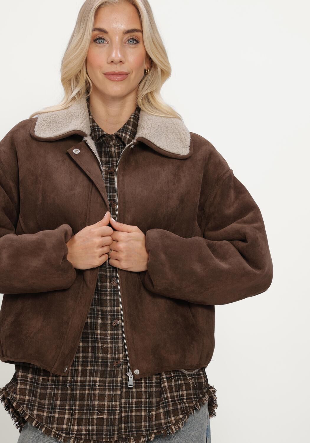 Bruine CIRCLE OF TRUST Jack DAPHNE JACKET - large