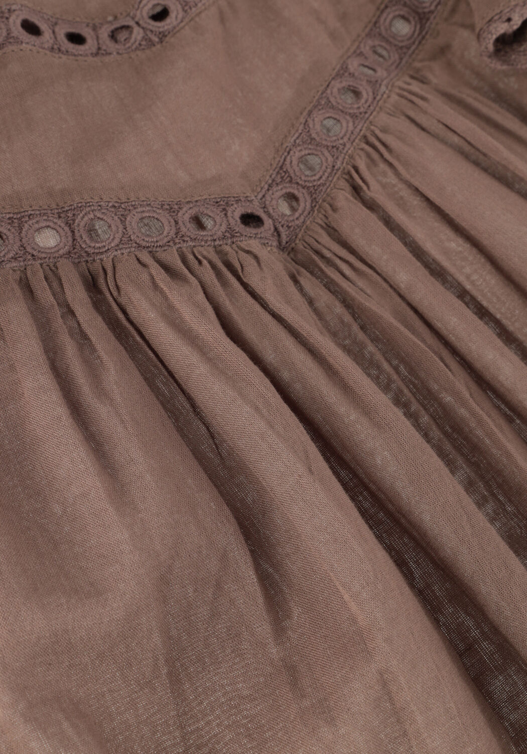 Bruine NEO NOIR Blouses SIMKIE S VOILE BLOUSE - large