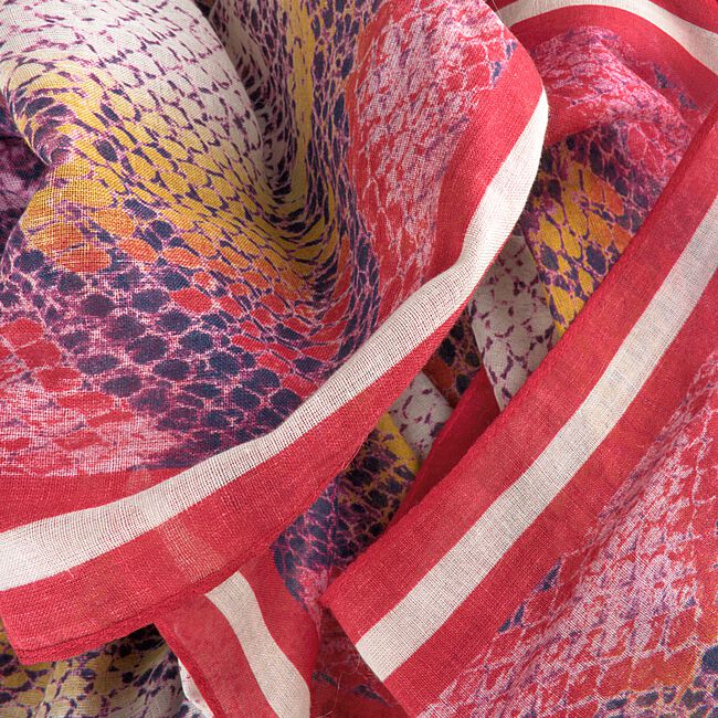 Roze BECKSONDERGAARD Sjaal SIGVA ORGANIC SCARF Roze BECKSONDERGAARD Sjaal SIGVA ORGANIC SCARF - large