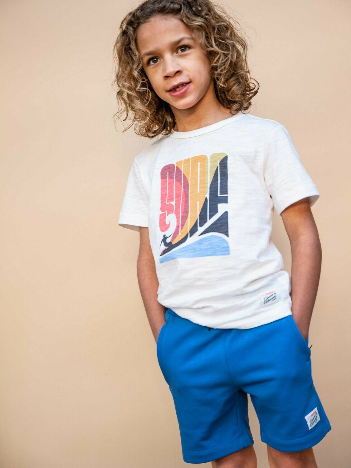 Blauwe STREET CALLED MADISON Korte broek FLEX - large