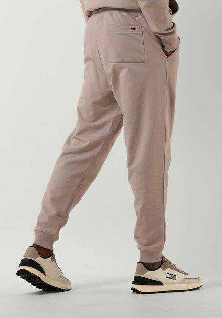 Beige TOMMY JEANS Joggingbroek TJM REG SIGNATURE SWEATPANTS - large