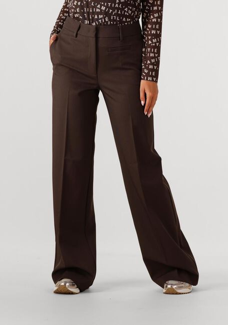 Bruine HAUTE L'AMITIÉ Pantalon PREMIERE PLAIN TALL PANT - large