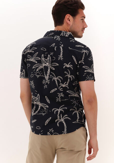 Donkerblauwe KULTIVATE Casual overhemd ST HOLIDAYS - large