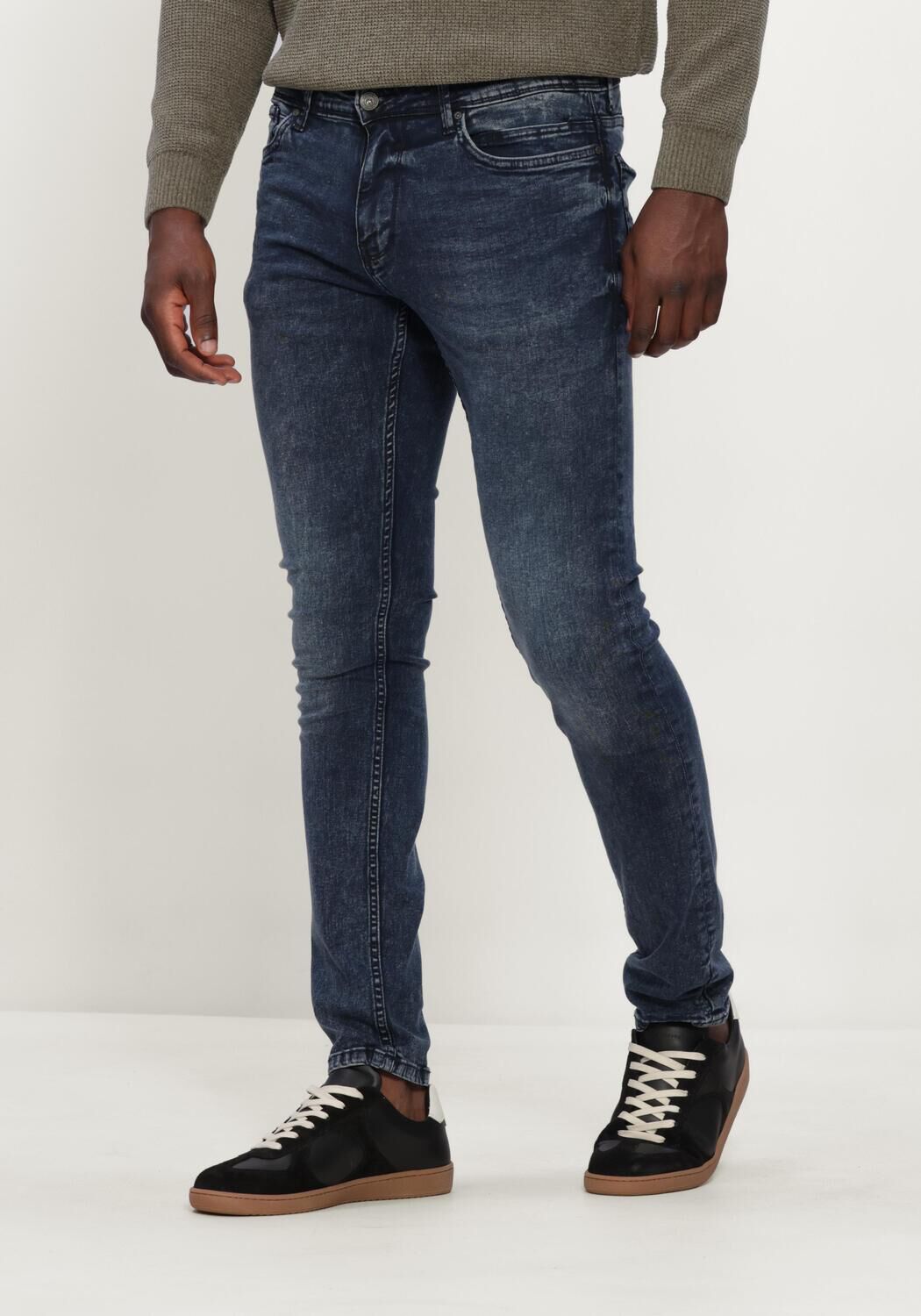 PURE PATH Heren Jeans The Jone 2.0 Blauw