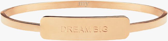 Gouden MY JEWELLERY Armband QUOTE SQUARE BANGLE - large