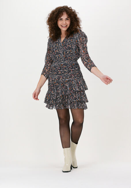 Zwarte SUNCOO Mini jurk ROBE CARLIE - large