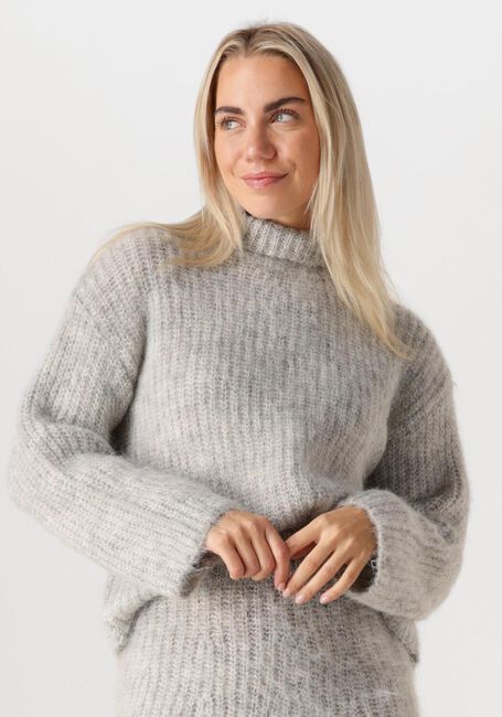 Grijze MSCH COPENHAGEN Trui MSCHANNALISA M PULLOVER - large