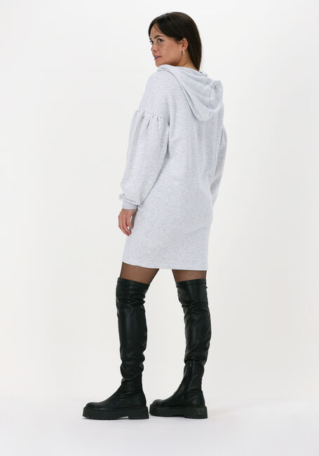 Grijze NA-KD Sweater HOODIE DRESS - large