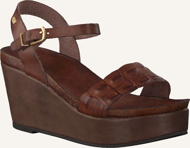 Bruine FRED DE LA BRETONIERE Platte sandalen 170010073 Bruine FRED DE LA BRETONIERE Platte sandalen 170010073 - large