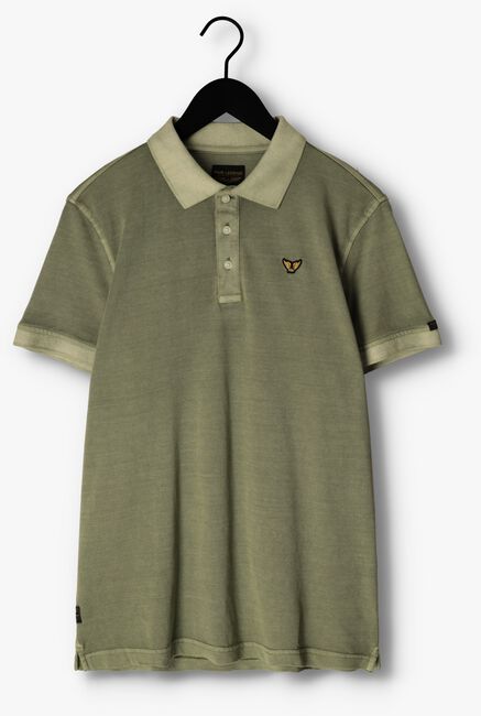 Olijf PME LEGEND Polo SHORT SLEEVE POLO GARMENT DYED PIQUE - large