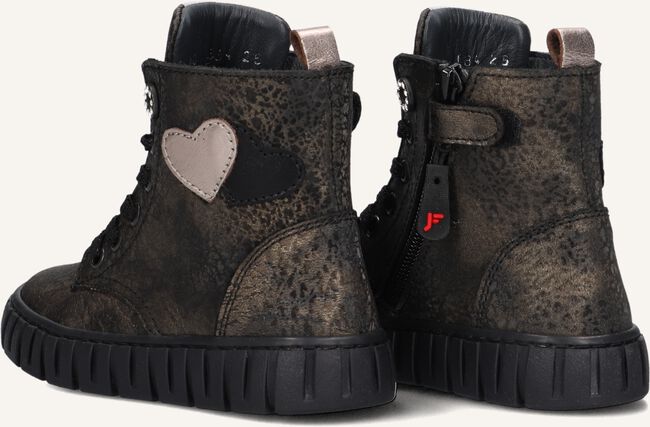 Zwarte JOCHIE & FREAKS Veterboots DELIA Zwarte JOCHIE & FREAKS Veterboots DELIA - large