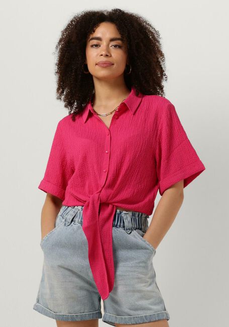 Roze ANOTHER LABEL Blouses BOIS COTTON SHIRT S/S - large