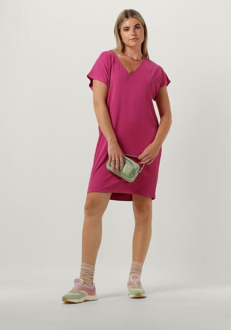 Paarse YDENCE Mini jurk DRESS NATALIE - large