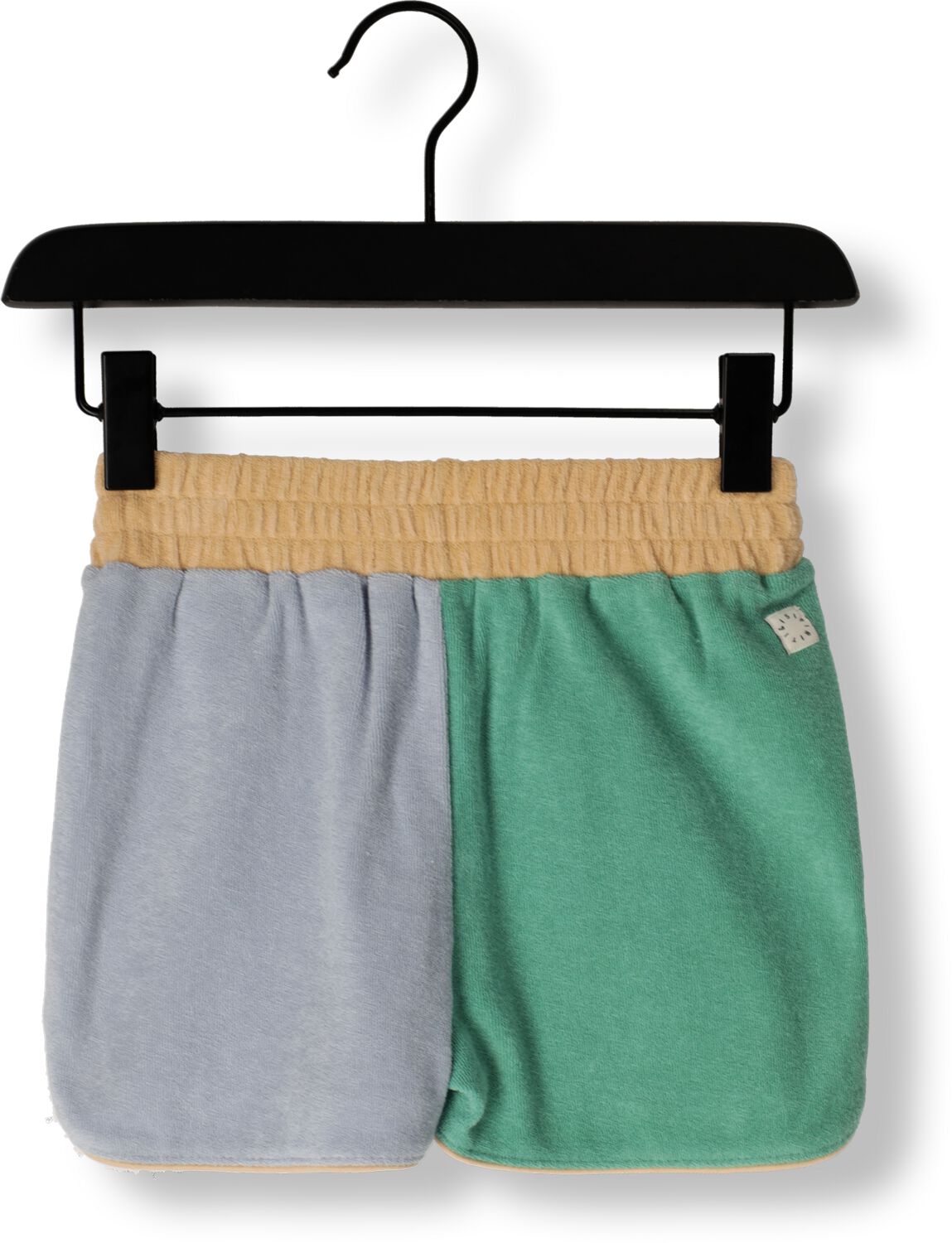 Sproet & Sprout Jongens Broeken Terry Sport Shorts Colourblock Blauw