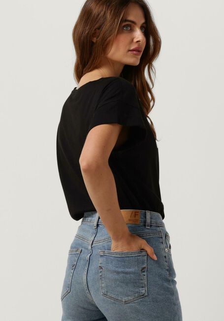 Zwarte MSCH COPENHAGEN T-shirt ALVA ORGANIC MSCH STD TEE - large