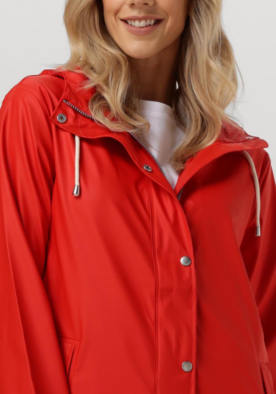 ILSE JACOBSEN Dames Jassen Rain 228 Rood