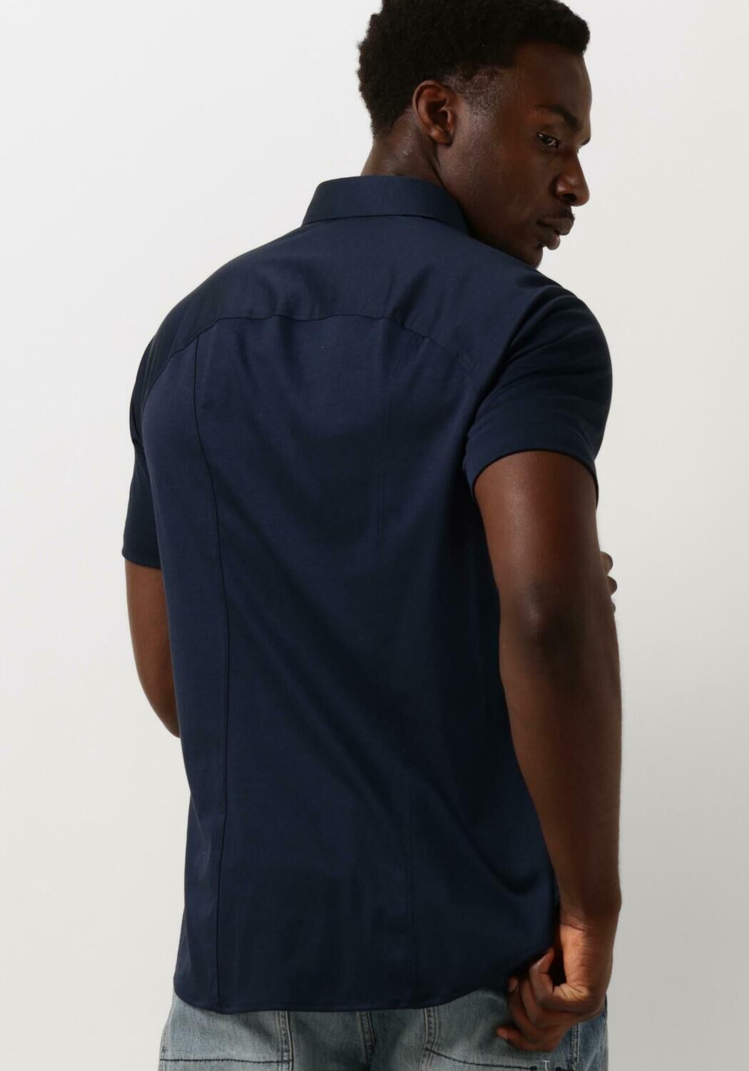 DESOTO Heren Overhemden Kent 1 2 Blauw
