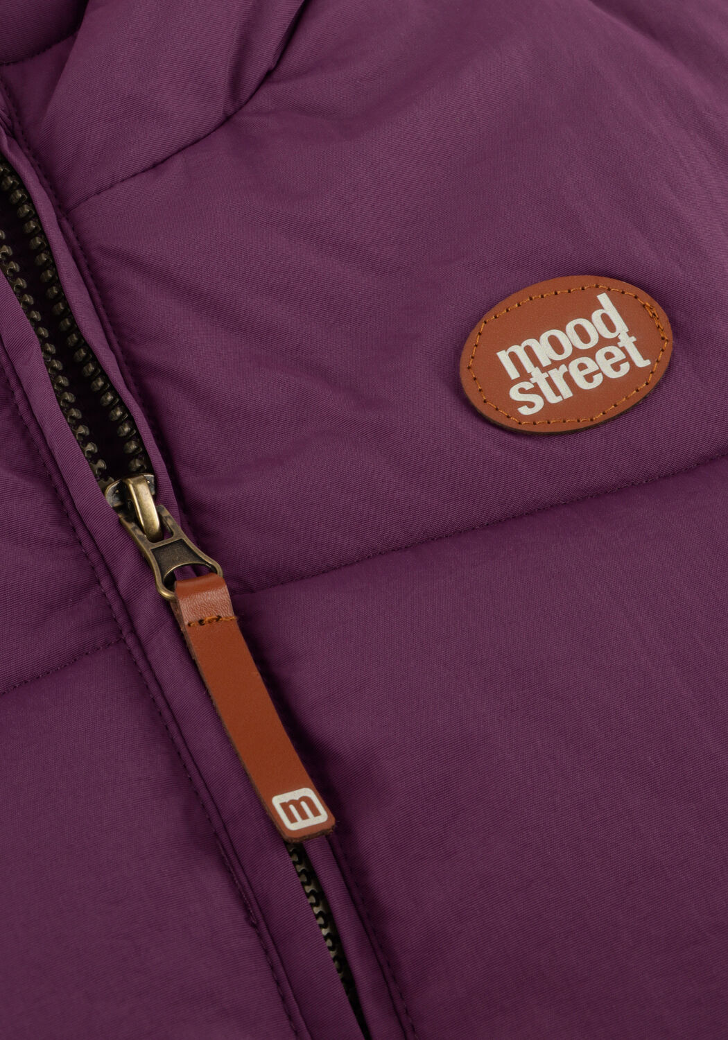 Paarse MOODSTREET Gewatteerde jas JONI - large