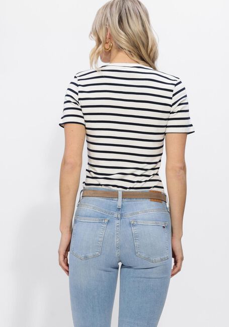 Witte TOMMY HILFIGER T-shirt SLIM CODY V-NK - large
