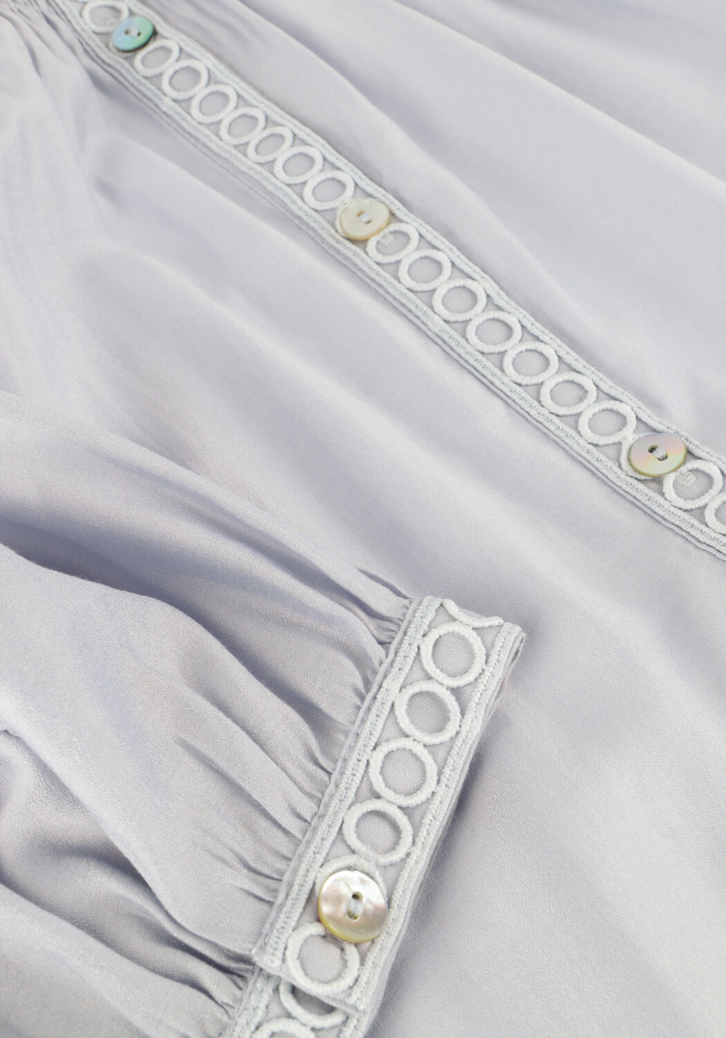 Blauwe NUKUS Blouses ALAINA BLOUSE - large