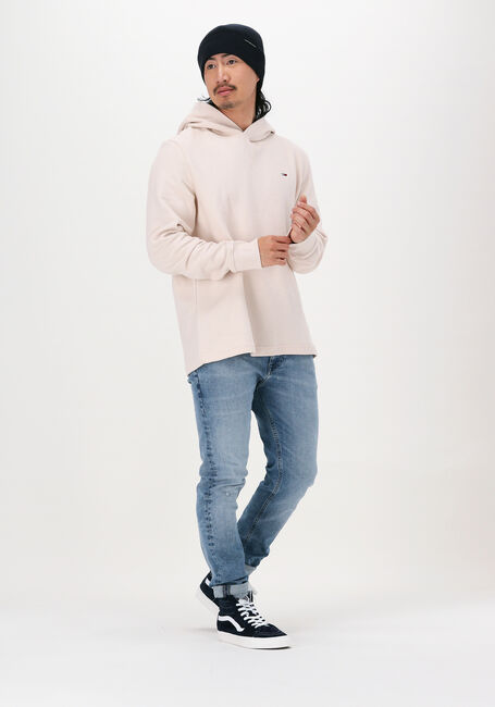 Creme TOMMY JEANS Sweater TJM WAFFLE HOODED SNIT - large