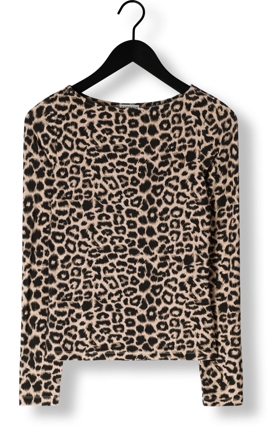 CATWALK JUNKIE Dames Tops & T-shirts Leopard Long Sleeve Multi