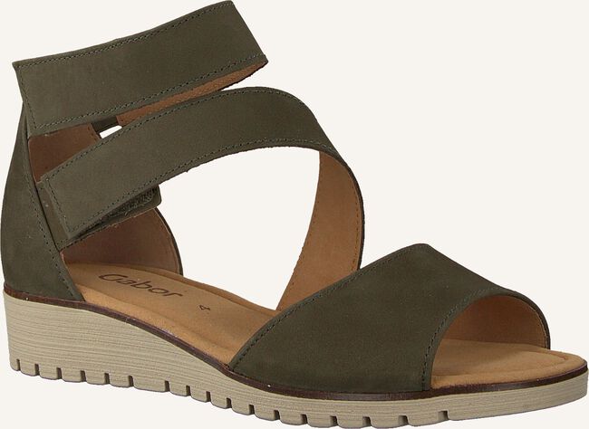 Groene GABOR Platte sandalen 582 Groene GABOR Platte sandalen 582 - large