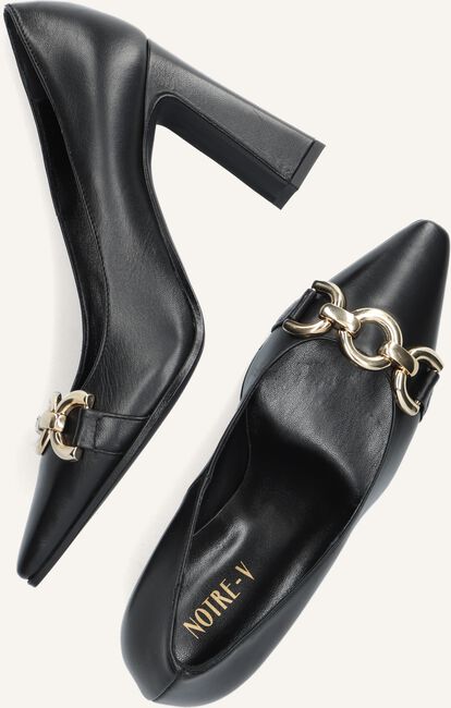 Zwarte NOTRE-V Pumps 11120 Zwarte NOTRE-V Pumps 11120 - large