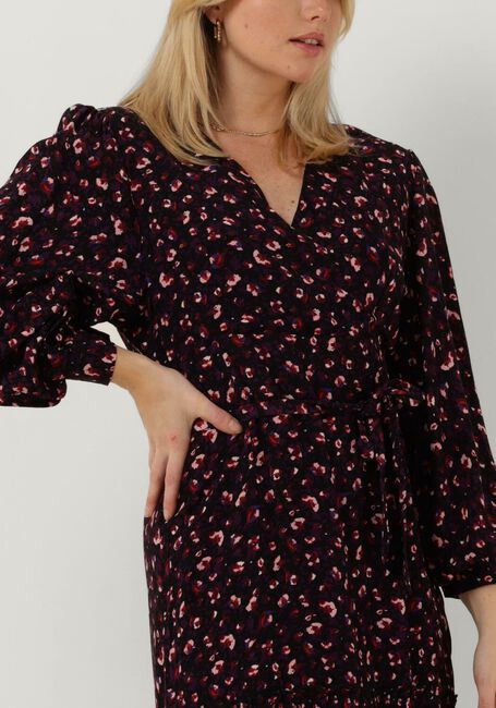 Paarse YDENCE Mini jurk DRESS HONEY - large